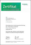 Hygienezertifikat 2024